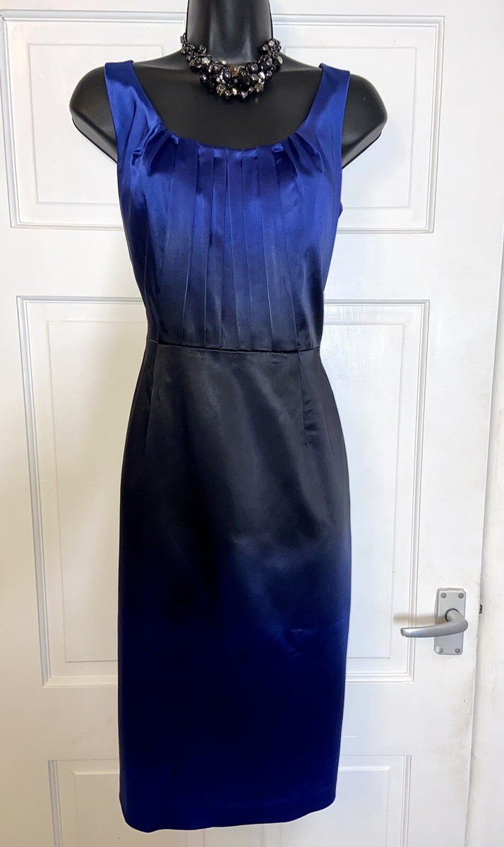 princess polly baby blue dress Ombré Satin Dress main image 0