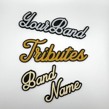 Make Your Own Marshall Custom Band Name Amp Badge Emblem 4 Amps Speakers 3 Sizes