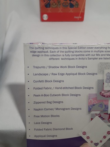 Anita Goodesign Anita's Sampler Special Edition Embroidery CD Only, - Picture 4 of 5
