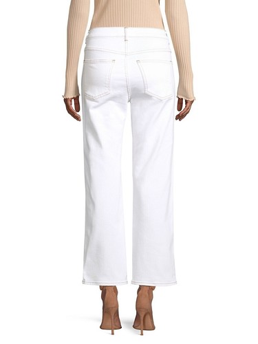 3X1 Winter White Joni High-Rise Wide-Leg Cropped Jeans, US 29, NWOT - Bild 3 von 4