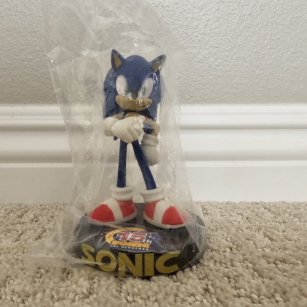 Sonic 15th Anniversary Statue Figure Collectible 2006 Sega Promo