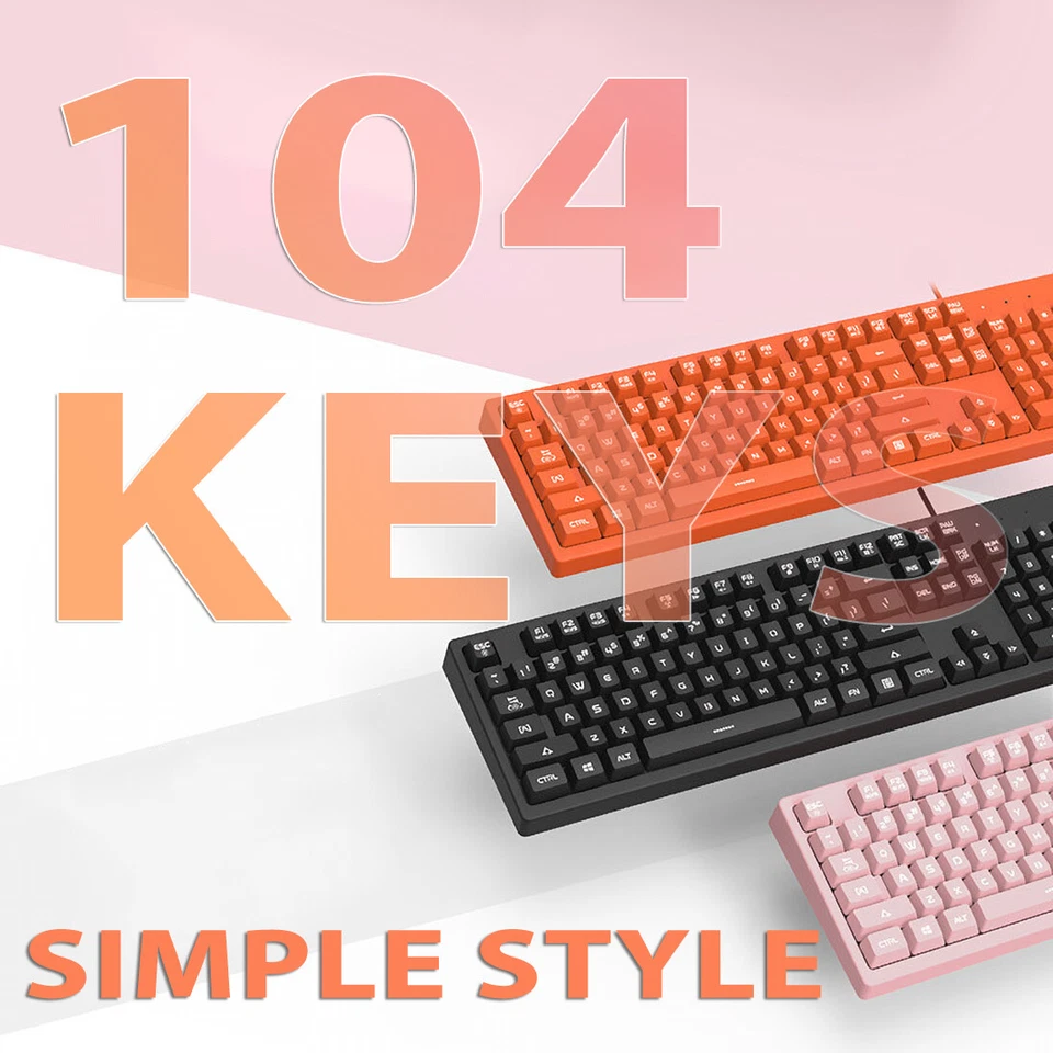 ТОЛЬКО ИГРА FIRSTBLOOD. Компьютерная клавиатура DKS100, механическое ощущение с белой подсветкой - Изображение 4 из 4