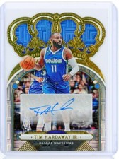 2022-23 Panini Crown Royale Asia TIM HARDAWAY JR. GOLD AUTO Autograph 4/8