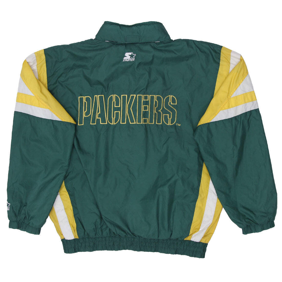 Vintage Starter NFL Green Bay Packers Full Zip Windbreaker Jacket