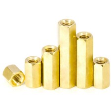 M3 Hollow Brass Copper Hex Column Standoff Support Spacer Pillar for PCB Board