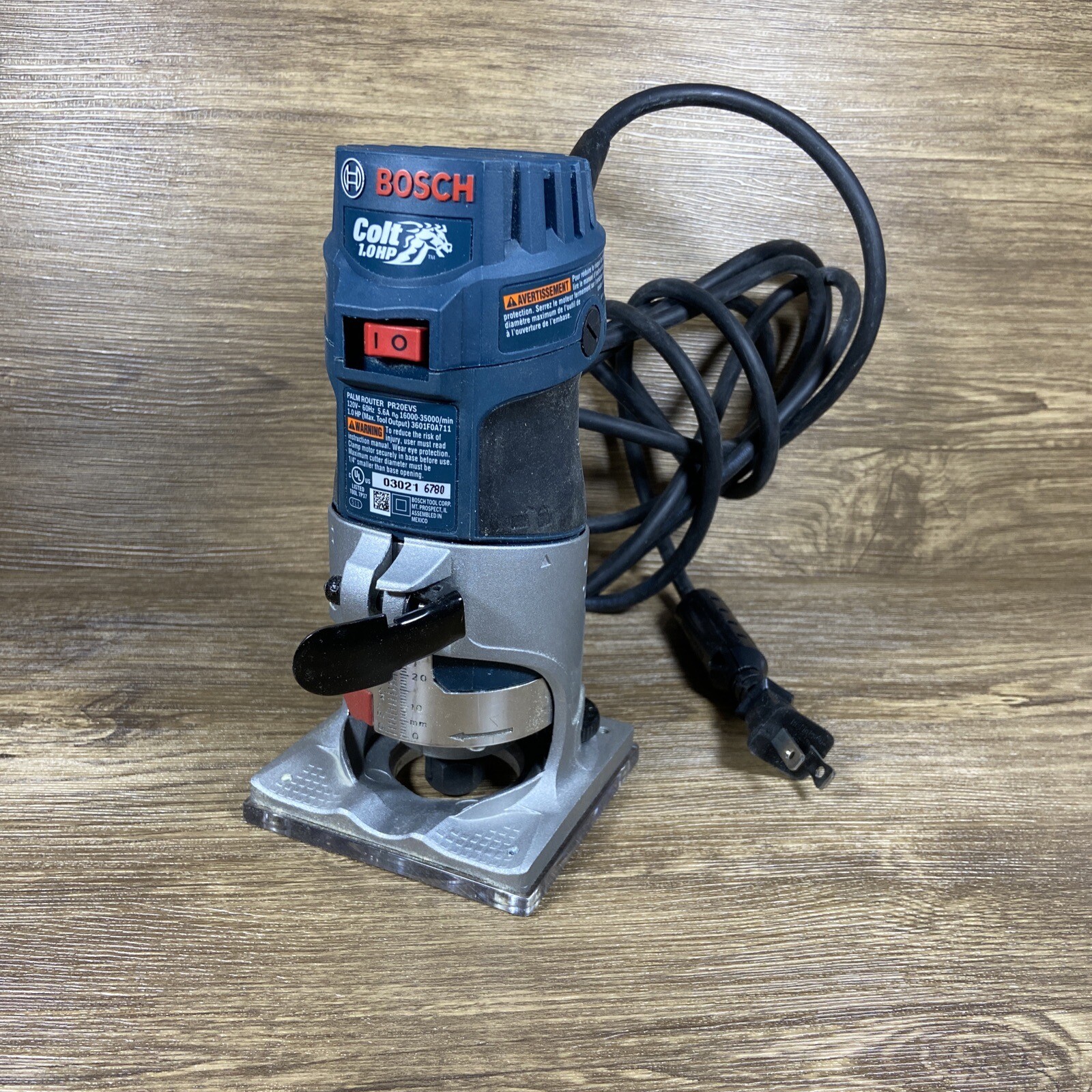 Bosch PR20EVS Colt Electronic VariableSpeed Palm Router eBay