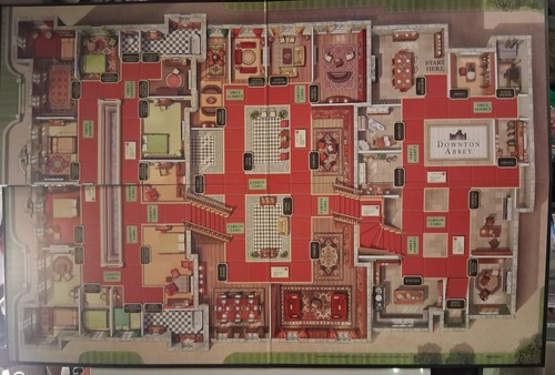 Downton Abbey Destination The Board Game - Carnival 2013 Complete & VGC - Picture 5 of 6