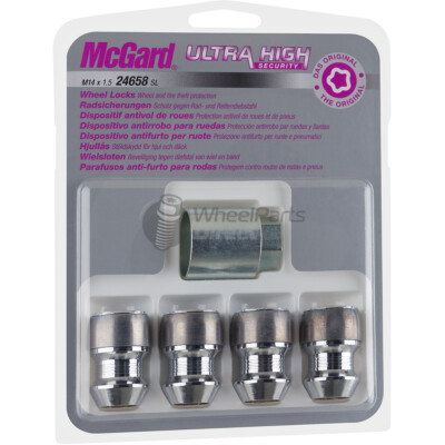 McGard 24658SL 14x1,5 Sicherungsmuttern für Ford S-Max [Mk2] 10-15 auf Originalfelgen