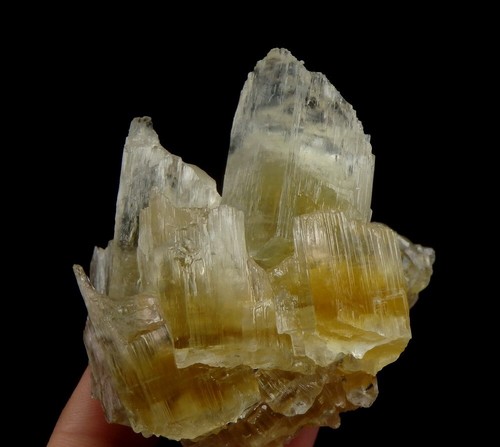 GYPSUM var. SELENITE -- TOP LW FLUORESCENT !!! Poland - Kuyavia - Dobrzyń /ph386 - Picture 19 of 21