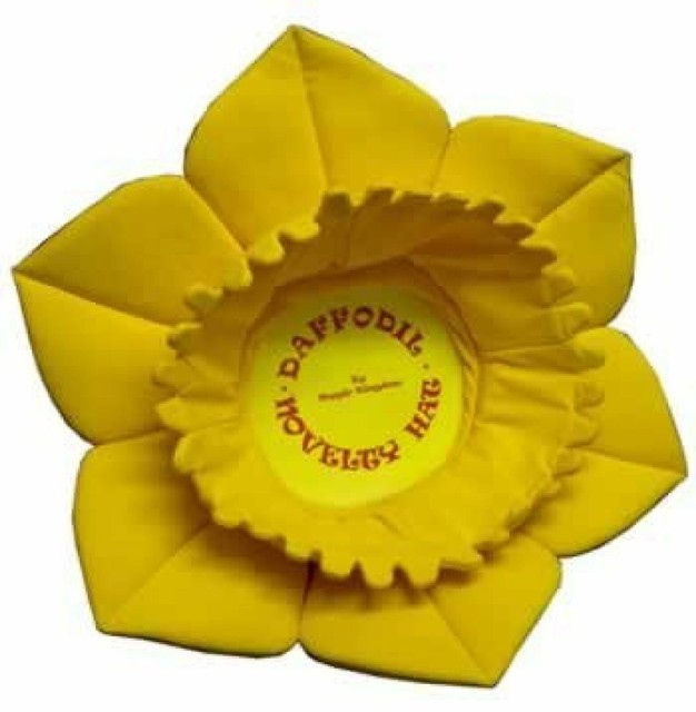 Rugby Football Headwear Welsh Daffodil Hats Novelty Unisex Hat One Size