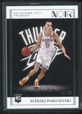 2020-21 ALEKSEJ POKUSEVSKI 49/99 PANINI NOIR ROOKIE RC #157