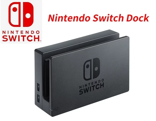 Genuine Nintendo Switch Power Adapter, HDMI Cable, TV Dock Station Variation Set - Picture 2 of 18
