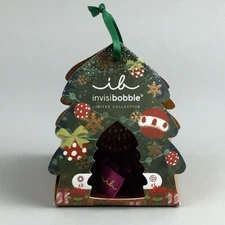 Invisibobble Good Things Come in Trees 3 Spirals and Scrunchie Gift Set