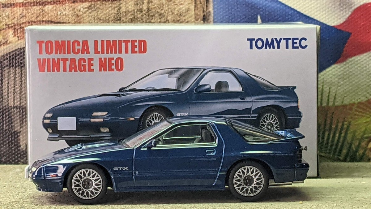 BETTANI ヴィンテージ1995年　未開封 TOMICA LV-N192g 1990 MAZDA SAVANNA RX-7 GT-X 1:64 SCALE LIMITED