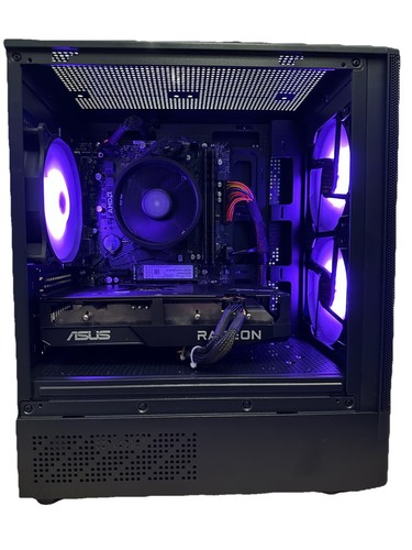 Fast Gaming PC Computer AMD Ryzen 5 3600 RX 6600 8G 500gb NVME SSD 16GB DDR4 - Picture 5 of 6