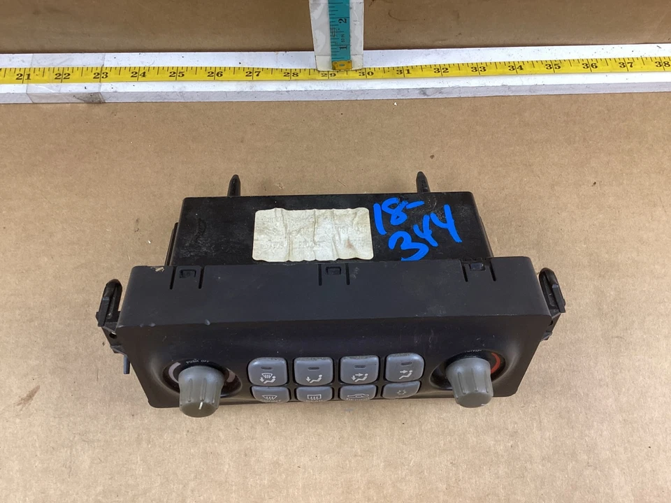 2000-2004 Pontiac Bonneville Dash AC Heater Temperature Climate Control 25732792 - Image 2 of 4