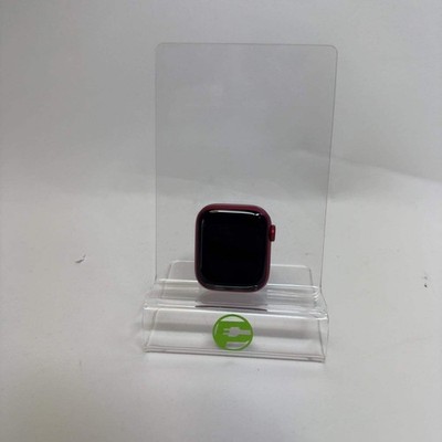 Unlocked Apple Watch Series 7 41MM Product Red Aluminum A2475 Face Only