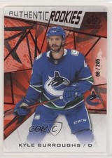 2021 SP Game Used Authentic Rookies Red Fragment 66/205 Kyle Burroughs #134 0yo8