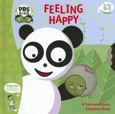 Feeling Happy: A Turn-and-learn Emotions Book (Pbs Kids) - Hardcover - GOOD