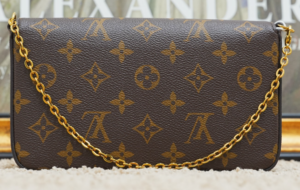 Louis Vuitton POCHETTE FÉLICIE Monogram Shoulder bag Chain Women