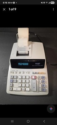 Sharp EL-2630PIII Printing Calculator