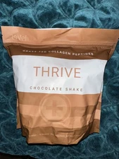 Thrive Le-vel Collagen Peptide Shakes (16) Unopened. Chocolate