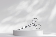 2 Piece BI 4.5In Mosquito Hemostats Straight Surgical Grade Made In USA
