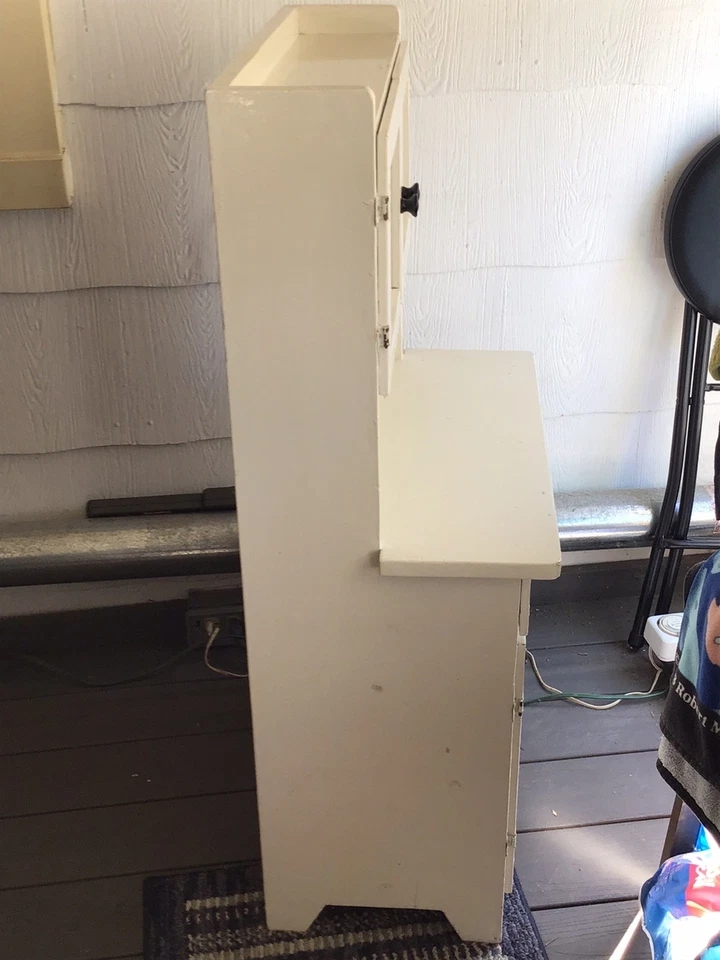 Antique Child’s Kitchen Play Cabinet/ Pantry - Image 3 of 4