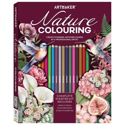 Art Maker Nature Colouring by Hinkler Pty Ltd