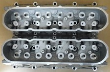 Gm 12600821 Ls Chevy Aluminum Heads 260cc Int 68cc 2.1651.59 Bare Pair