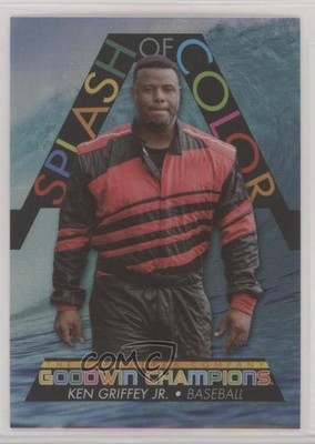 2022 Goodwin Champions Splash of Color Platinum Ocean 57/75 Ken Griffey Jr y7h