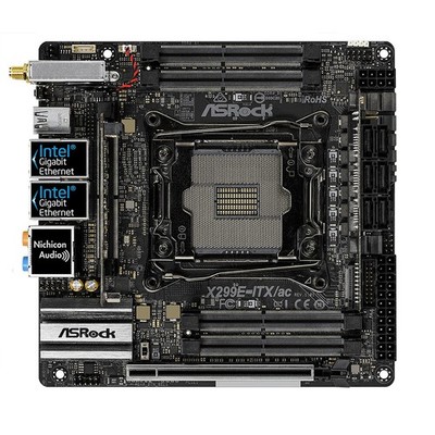 For ASROCK X299E-ITX/ac LGA2066 DDR4 Mini-ITX Motherboard Mainboard *hu