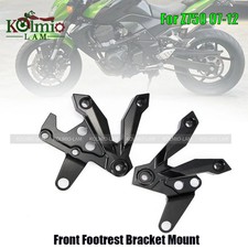 Kit de montaje de reposapiés delantero apto para KAWASAKI Z750 Z 750 2007-2012