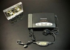 Panasonic RQ-S75 Cassette Player Black Japan Tested Working with Remote Used