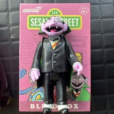 Super7 ReAction Sesame Street Count von Count Blind Box Collectible Figure