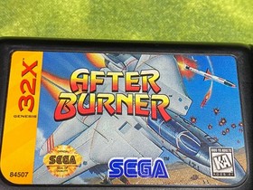 After Burner Sega Genesis 32X game cartridge tested & working Good Shape !!!!!!!