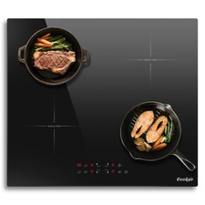 Plaque à Induction 4 Feux, Plaque de Cuisson Encastrable 60 CM, 7200W