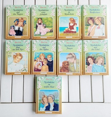 1352d -Else Ury Nesthäkchen 90er 9 Bücher Thienemann Verlag- sehr gut erhalten