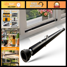 Adjustable Sliding Door Security Bar 18"-51", Window Lock for Home Safety, Burgl