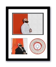 Teddy Swims Autographed Signed 11x14 Framed CD Photo Everything But Therapy ACOA