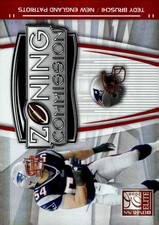 2008 Donruss Elite #ZC-15 Tedy Bruschi Zoning Commission Red #/200