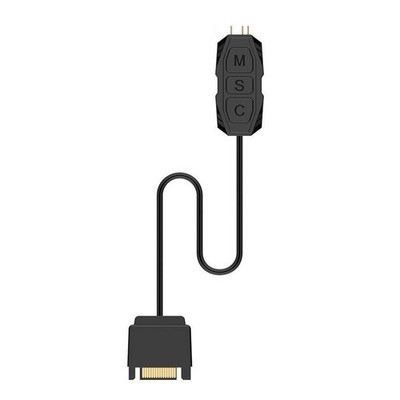 5V 3Pin Ein Sata Argb Mini -Adapter ARGB Controller Mini RGB Extension Cable