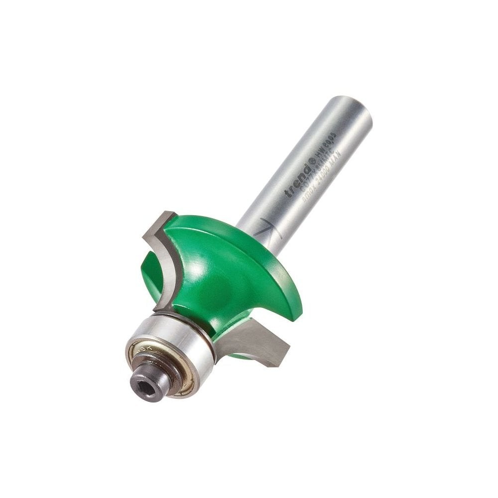 Trend C077X8MMTC 8mm Shank Rounding Over Router Cutter 7.9mm Radius x 12.7mm Cut