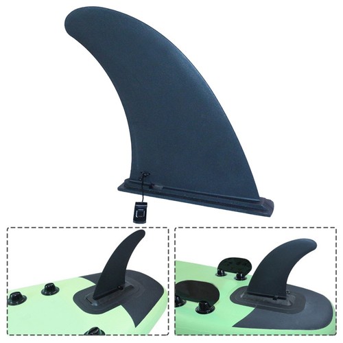 Lightweight Soft Top Fin Fin 22x18.5cm Fin Wind Inflatable SUPS Surf Water Wave - Picture 7 of 9