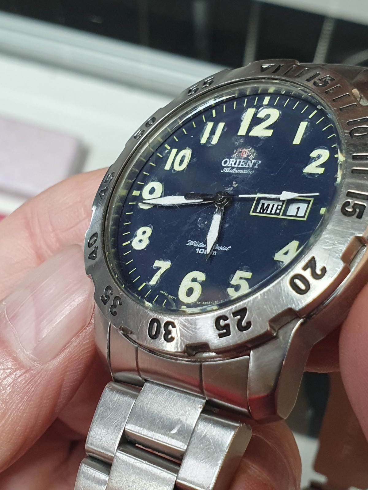 ORIENT AVIATOR Ref.EM7A-C0-A Automatic WR100M Dee… - image 3