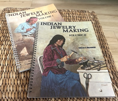 #ad #ad Indian Jewelry Making Volume I amp; II 1977 79 Navajo Hopi Zuni Apache Silversmiths $89.90