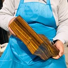 15.4LB Natural tiger's-eye rough raw stone rock specimrn Madagascar polish 561 — photo 10