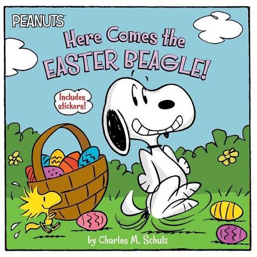 Charles M Schulz Peanuts Here Comes the Easter Beagle Mixed Media Product