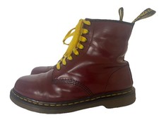 Dr Marten Oxblood 1460 8 Eyelet Airwair  Bounce Ankle Boots Uk 8