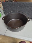 Antique Wagner Ware 5 Qt. Dutch Oven Pot No Lid Clean Ready To Cook